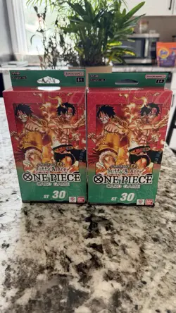One Piece: Starter Deck EX - Luffy & Ace (ST-30) - BRAND NEW! SEALED! x 2 - Image 1
