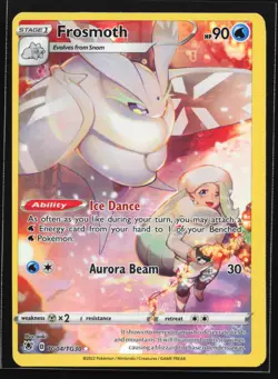 MISCUT/OC Pokemon Frosmoth TG04 Astral Radiance Trainer Gallery Ultra Rare Holo - Image 1