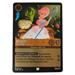 Toy Story Disney Lorcana Trading Card Bo Peep Caring Shepherd 13/204 Foil NM - Image 1
