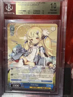 Weiss Schwarz Eldridge Azur Lane AZL/S102-E103 Rare Graded BGS10 - Image 1