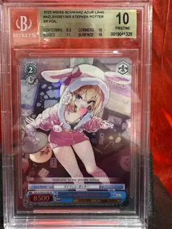 2023 Weiss Schwarz Azur Lane Stephen Potter #AZLS102E135S SR BGS 10 - Image 1