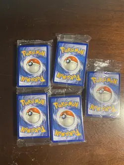 ALL 5 PACKS Pokemon Energy Cards Sealed Pack Lot From ETB *NEW* - Image 2