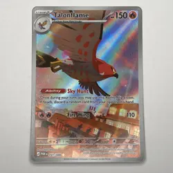 Pokemon Talonflame Holo Ability sv03 091/088 150 HP Card Perfect Order - Image 1