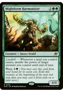 1x MTG Mightform Harmonizer ~ Edge of Eternities Rare! NM Mint! - Image 1