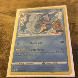Squirtle & Wartortle Common 015&016/078 Pokemon Trading Card TCG Pokemon GO 2022 - Image 3