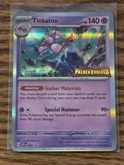 Tinkaton - 020 (Prerelease) [Staff] - Scarlet & Violet Promo Cards (SVP) - Image 1