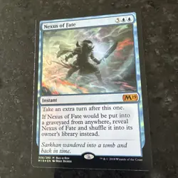 Nexus of Fate Foil Mythic Card Magic 2019 MTG Magic the Gathering NM - Image 1
