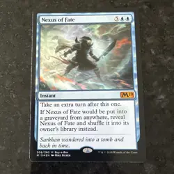 Nexus of Fate Foil Mythic Card Magic 2019 MTG Magic the Gathering NM - Image 2