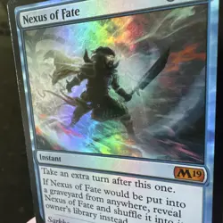Nexus of Fate Foil Mythic Card Magic 2019 MTG Magic the Gathering NM - Image 3