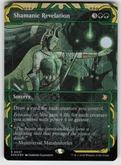 Shamanic Revelation #57 Secrets of Strixhaven: Mystical Archive MTG Foil NM - Image 1