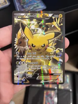 Pikachu EX (XY124/XY) Pokemon Promo - Holo Rare - NM/M - Image 1
