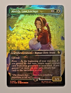 Magic The Gathering Final Fantasy Aerith Last Ancient Borderless Chocobo Track - Image 1
