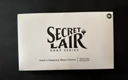 Magic: The Gathering Secret Lair Death Is Temporary Traditional Foil - Image 1