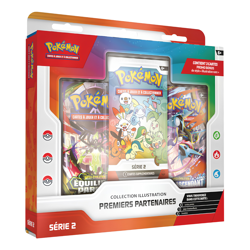Pokemon 🇫🇷 Coffret 30 Ans Collection Illustration Premiers Partenaires Serie 2 - Image 1