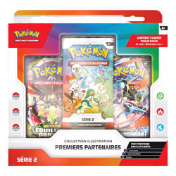 Pokemon 🇫🇷 Coffret 30 Ans Collection Illustration Premiers Partenaires Serie 2 - Image 2