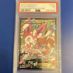 Pokemon Sylveon EX RC32/RC32 Generations Radiant Collection Full Art Holo 2016 - Image 3
