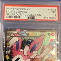 Pokemon Sylveon EX RC32/RC32 Generations Radiant Collection Full Art Holo 2016 - Image 4