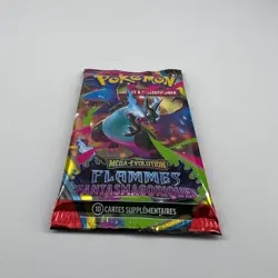 Pokemon 🇫🇷 Booster ME02 Flammes Fantasmagoriques ME2 Mega Dracaufeu X Sleeve - Image 5