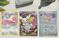 ✧˚ ⋆.˚｡°✩ Pokemon TCG Holo Audino & Mega Audino ex Spread ⊹₊✧˚ ⋆.˚ - Image 1