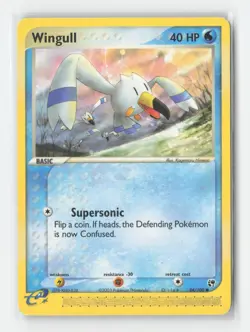 Wingull 84/100 Common Sandstorm Pokemon Moderately Played - Image 1