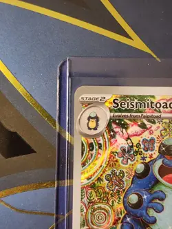 Pokemon Seismitoad 105/086 Sv: Black Bolt Illustration Rare EN - Image 4