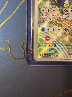 Pokemon Seismitoad 105/086 Sv: Black Bolt Illustration Rare EN - Image 5