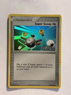 Super Scoop Up - 100/113 EX Delta Species 2005 - Stamped Reverse Holo - Pokemon - Image 1