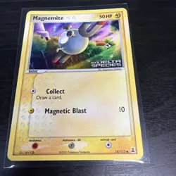 Magnemite 74/113 Reverse Holo Stamped - Pokemon EX Delta Species VLP 🔥 - Image 1