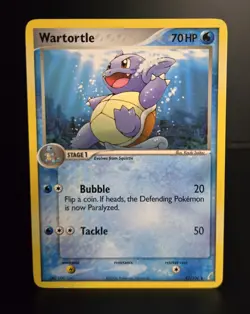 Pokemon TCG - WARTORTLE - 42/100 - EX CRYSTAL GUARDIANS (2006) - LP/NM - Image 1