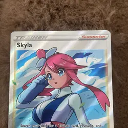Skyla Full Art 072/072 Shining Fates Holo Pokemon - Image 2