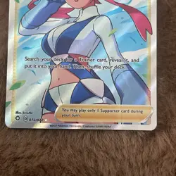 Skyla Full Art 072/072 Shining Fates Holo Pokemon - Image 3
