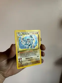 Machamp Deck Exclusives 8/102 Holo Rare English 1st Ed 1999 HP100 Stage 2 - Image 2