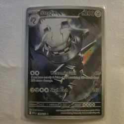 Steelix Mega Evolution Illustration Rare 2025 Pokemon #150/132 NM - Image 1