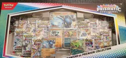 Pokemon TCG Prismatic Evolutions Lucario Ex + Tyranitar Ex Premium Collection - Image 2