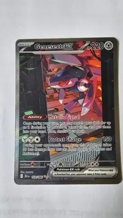 Pokemon TCG Black Bolt Genesect EX Sir 169/086 - Image 1