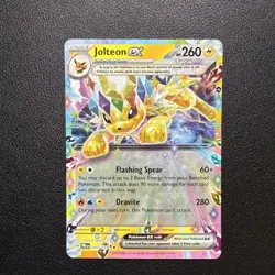 Jolteon ex - 030/131 Prismatic Evolutions Double Rare Pokemon - NM/MINT - Image 1