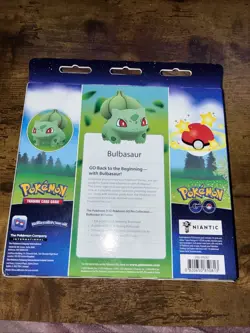 Pokemon TCG Bulbasaur Pin Collection Pokemon Go Box Pin Collection - Image 4