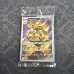 Pokemon TCG Alakazam 009 Me: Mega Evolution Promo Holo SEALED - Image 1