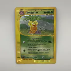 Pokemon TCG Exeggutor H10/H32 Aquapolis Holo Rare 80 HP ENG Stage 1 Baba - Image 1