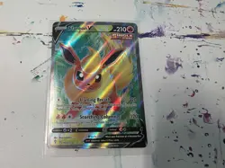 Pokemon TCG Flareon V Full Art 169/203 Evolving Skies SWSH07 Ultra Rare NM-M - Image 1