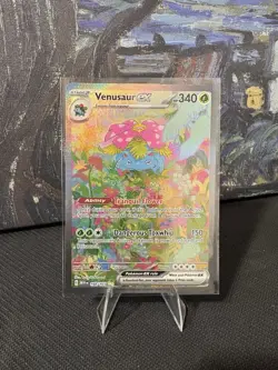 Near Mint Venusaur ex 198/165 Special Illustration Rare Pokemon 151 English - Image 1