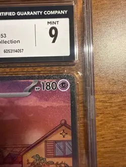 Pokemon Mew EX TCG SVP053, Ultra Premium Holo, Black Star Promo CGC 9 - Image 3