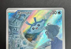 Pokemon SV04: Paradox Rift Mantyke 189/182 - Full Art Rare - NM - Image 3