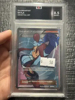 2016 pokemon xy breakpoint 122 full art/skyla TGA 8.5! - Image 1