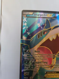 Pokemon Sharpedo EX Full Art XY Primal Clash #152/160 - Image 3