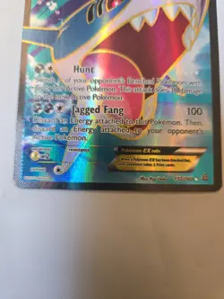 Pokemon Sharpedo EX Full Art XY Primal Clash #152/160 - Image 5