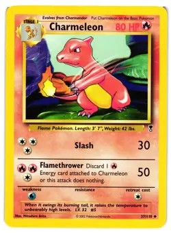 Pokemon TCG Charmeleon Legendary Collection 37/110 Regular Uncommon NM - Image 1