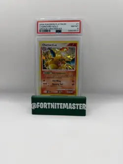 Charizard 1/99 Cracked Ice Holo Pokemon 2009 Arceus Deck Exclusive PSA 8 NM-MT - Image 1