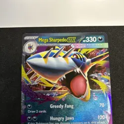 Mega Sharpedo ex 061/094 Pokemon Me02: Phantasmal Flames Holo - Image 5