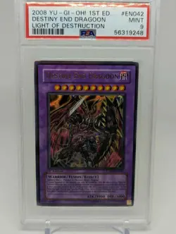 PSA 9 Yu-Gi-Oh! Destiny End Dragoon LODT - Image 1
